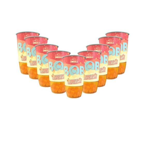 Bubble tea BOB Tropical Mix, 9 x 360 ml – från Bobble Bobble – 201 kr – hos Coffee Friend