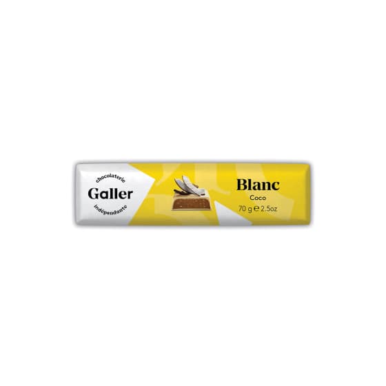 Chokladkaka Galler White Coconut, 70 g – från Galler – 36 kr – hos Coffee Friend