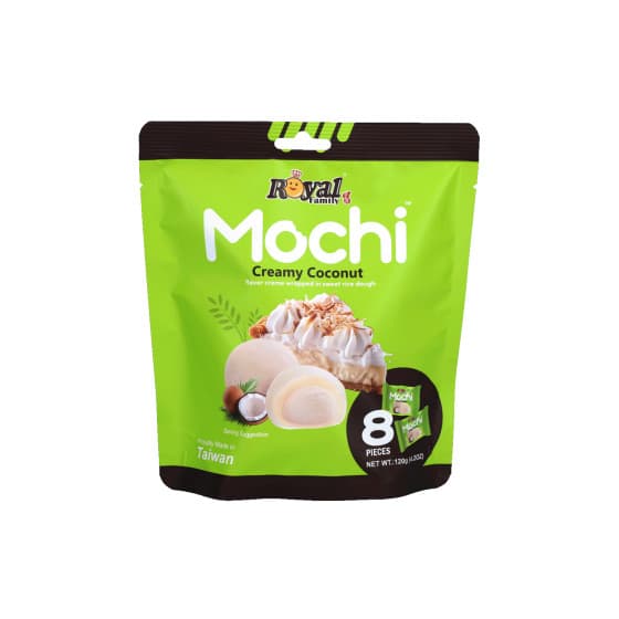 Mochi Royal Family Creamy Coconut, 8 st. (120 g) från Royal Family – köp hos Coffee Friend