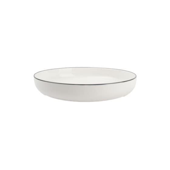 Djup tallrik S|P Collection Studio Base White, 21,5 x 4 cm – från S|P Collection – 137 kr – hos Coffee Friend