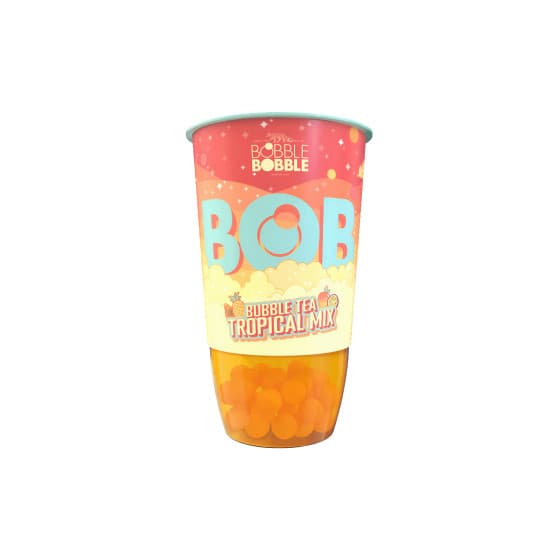 Bubble tea BOB Tropical Mix, 360 ml – från Bobble Bobble – 25 kr – hos Coffee Friend