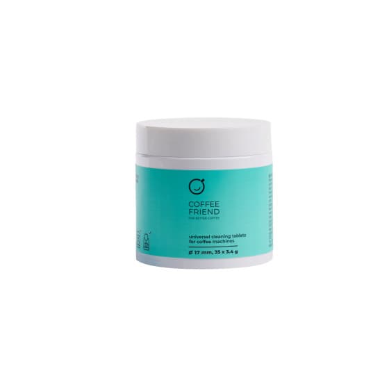 Universella rengöringstabletter för kaffemaskiner Coffee Friend, 35 st. – från Coffee Friend – 279 kr – hos Coffee Friend