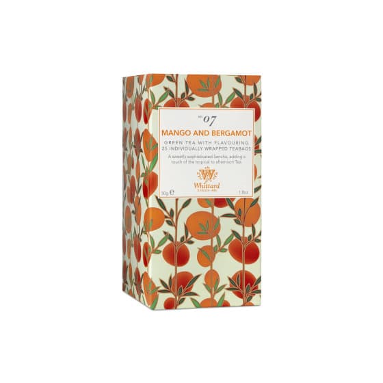 Grönt te Whittard of Chelsea Mango &amp; Bergamot, 25 st. – från Whittard of Chelsea – 94 kr – hos Coffee Friend