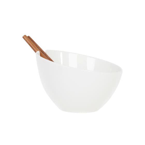 Salladsskål med bestick Homla MOOKA, 24 cm från Homla – köp hos Coffee Friend