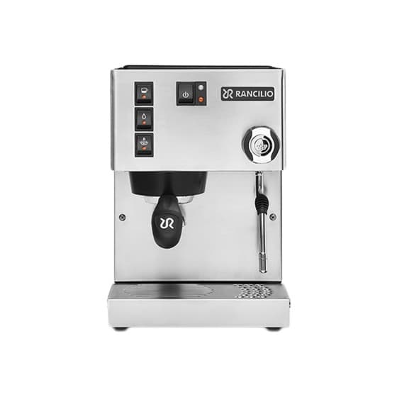 Rancilio Silvia E V6 Espressomaskin - Rostfritt stål, 1-grupp – från Rancilio – 6875 kr – hos Coffee Friend