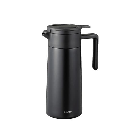 Hario dubbelväggig termoskanna med keramisk beläggning, 800 ml – Svart från Hario – köp hos Coffee Friend