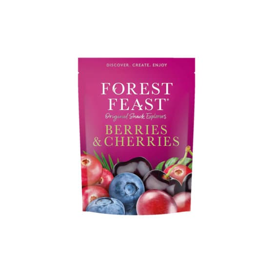 Forest Feast Berries &amp; Cherries mix av torkade bär, 170 g från Forest Feast – köp hos Coffee Friend