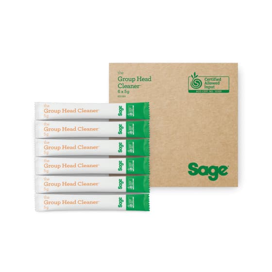 Sage kaffemaskin brygghuvudsrengöring, 6 x 5 g (SCC201) från Sage – köp hos Coffee Friend