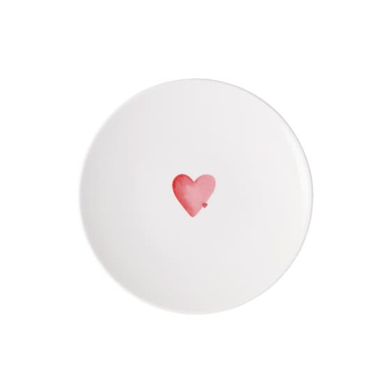 Frukost-/efterrättstallrik Villeroy &amp; Boch With Love Sending Love, 21.2 cm – från Villeroy Boch – 207 kr – hos Coffee Friend
