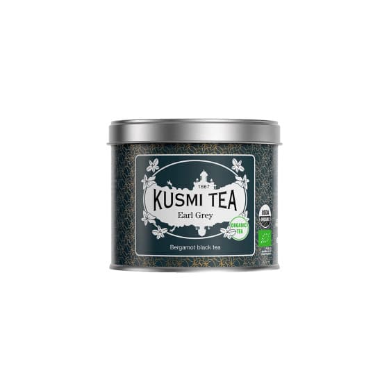 Ekologiskt svart te Kusmi Tea Earl Grey, 100 g (i metallburk) – från Kusmi Tea – 141 kr – hos Coffee Friend