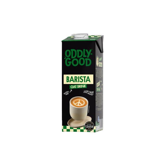 Oddlygood® Barista havredryck för kaffe, UHT, 1 l – glutenfri från Oddlygood® – köp hos Coffee Friend