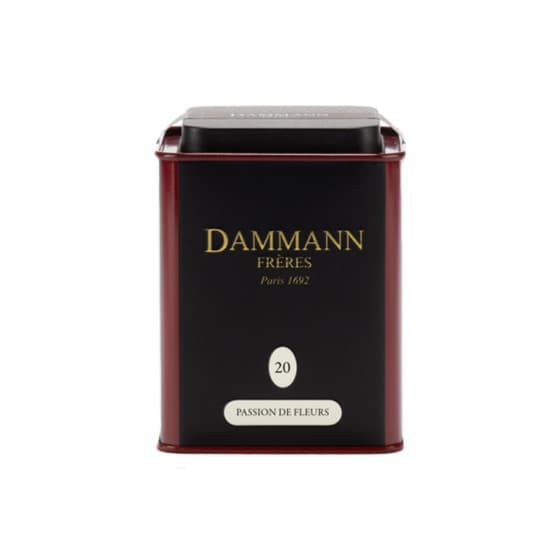 Vitt te Dammann Frères Passion De Fleurs, 60 g – från Dammann Frères – 153 kr – hos Coffee Friend