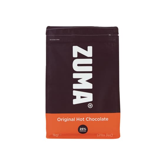 Varm choklad Zuma Original Hot Chocolate, 1 kg – från Zuma – 198 kr – hos Coffee Friend
