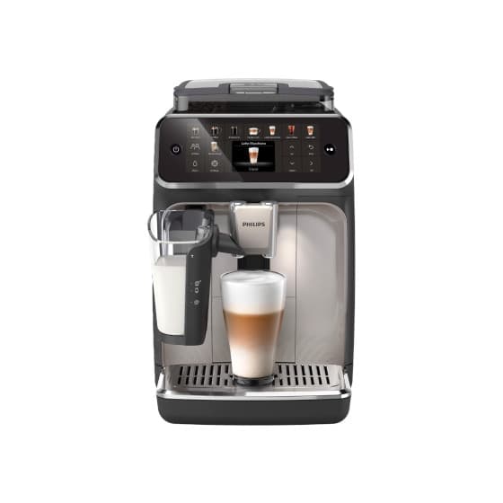Philips 5500 LatteGo EP5547/90 Helautomatisk kaffemaskin bönor – Svart/Krom – från Philips – 6526 kr – hos Coffee Friend