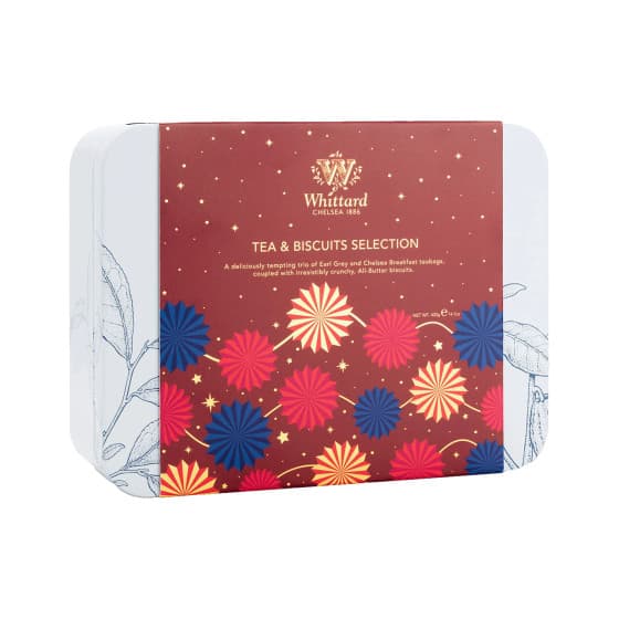 Teset och kakor Whittard of Chelsea Tea &amp; Biscuit Selection, 400 g – från Whittard of Chelsea – 310 kr – hos Coffee Friend