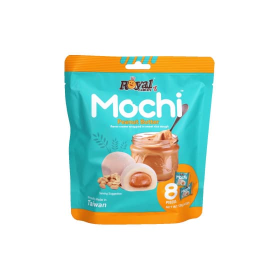 Mochi Royal Family Peanut Butter, 8 st. (120 g) – från Royal Family – 35 kr – hos Coffee Friend