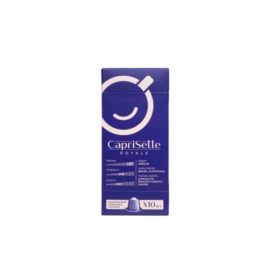 Kaffekapslar för Nespresso® maskiner Caprisette Royale, 10 st. – från Caprisette – 70 kr – hos Coffee Friend