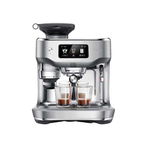 Sage the Oracle™ Dual Boiler SES995BSS espressomaskin med bönor – Silver – från Sage – 29999 kr – hos Coffee Friend