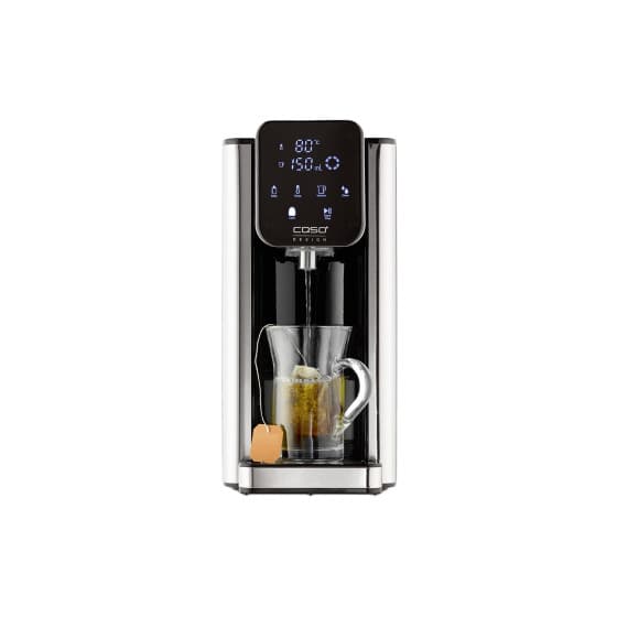 Caso HOT 7 Turbo Varmvattendispenser, 2,7 l, begagnad-renoverad – Silver/Svart från CASO – köp hos Coffee Friend