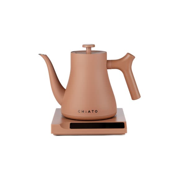CHiATO flowPLAY Classic Elektrisk vattenkokare, 0,6 l - Terrakotta från Chiato – köp hos Coffee Friend