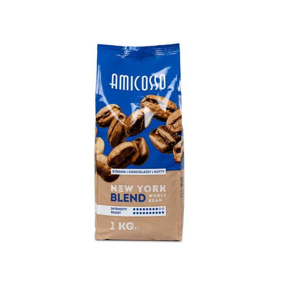 Kaffebönor Amicosso New York Blend, 1 kg från Amicosso – köp hos Coffee Friend