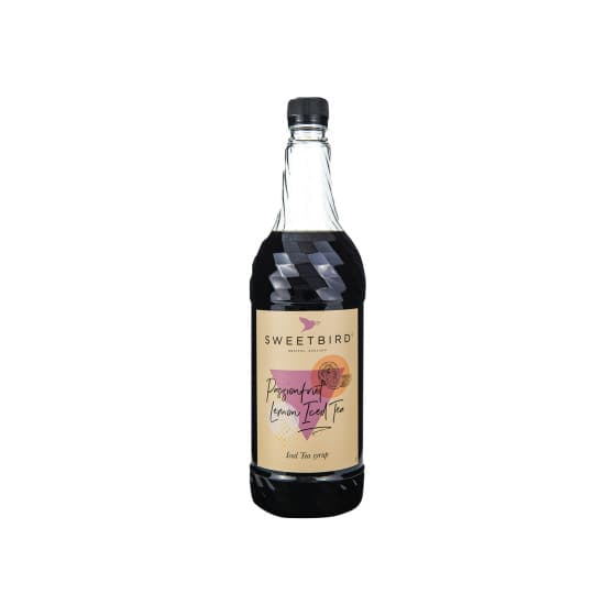 Sirap för iste Sweetbird Passionfruit Lemon Iced Tea, 1 l – från Sweetbird – 139 kr – hos Coffee Friend