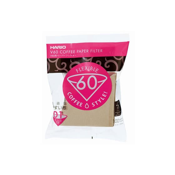 Pappersfilter Hario Misarashi V60-01 från Hario – köp hos Coffee Friend