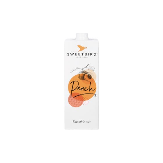 Smoothie Sweetbird Peach, 1 l från Sweetbird – köp hos Coffee Friend