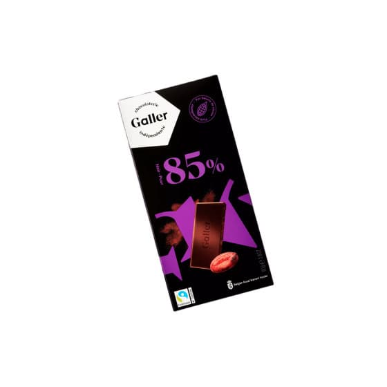 Chokladkaka Galler Dark85%, 1 st. – från Galler – 45 kr – hos Coffee Friend