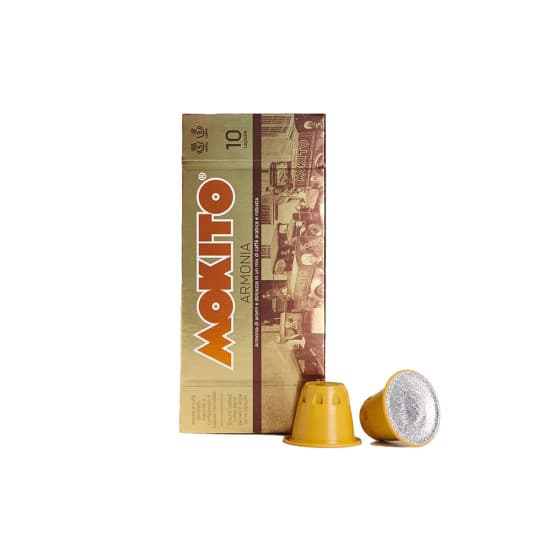 Kaffekapslar kompatibla med Nespresso® Mokito Armonia, 10 st – från Mokito – 60 kr – hos Coffee Friend