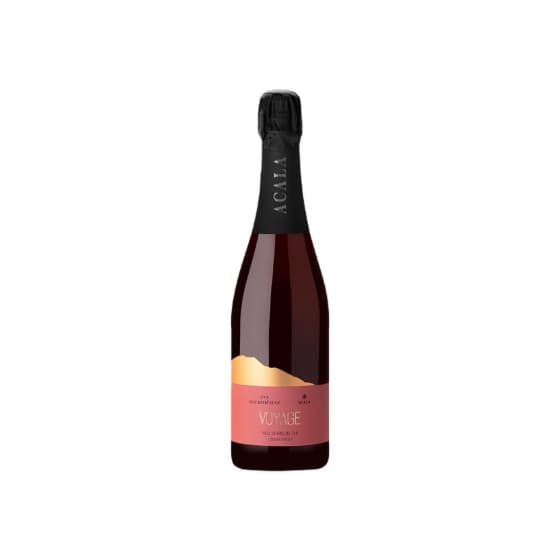 Ekologisk fin mousserande fermenterad te-dryck ACALA Rose Wine Style, 750 ml från Acala – köp hos Coffee Friend