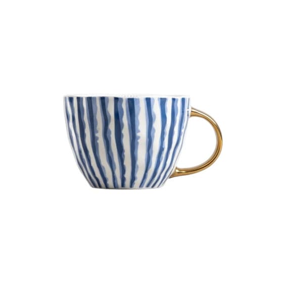 Mugg Homla ARWAL Blue Stripes, 450 ml – från Homla – 99 kr – hos Coffee Friend
