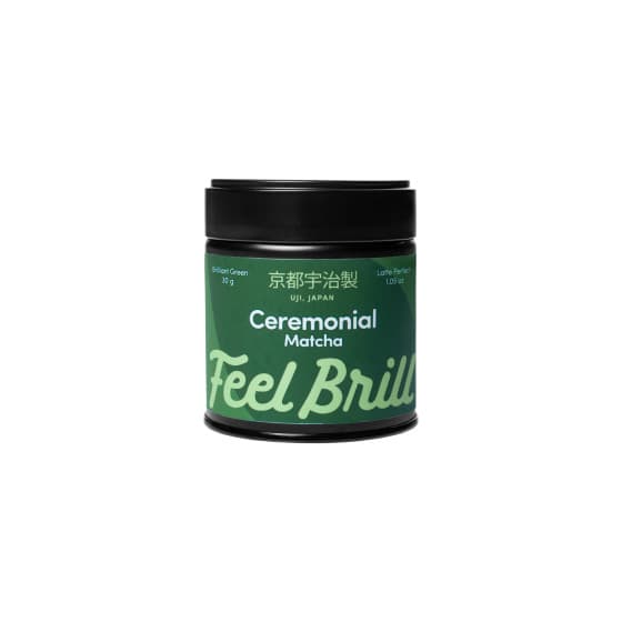 Ceremoniell matcha grönt te Feel Brill, 30 g – från Feel Brill – 187 kr – hos Coffee Friend
