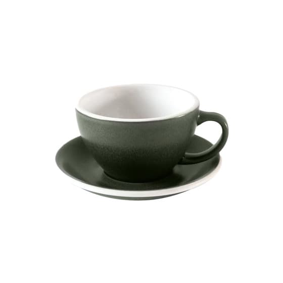 Cappuccinokopp med fat Loveramics Egg Forest, 200 ml – från Loveramics – 261 kr – hos Coffee Friend