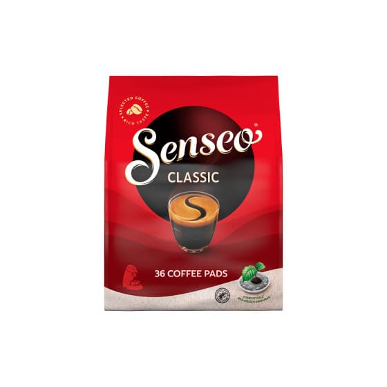 Kaffepads Jacobs Douwe Egberts SENSEO® CLASSIC, 36 st. – från JDE – 77 kr – hos Coffee Friend