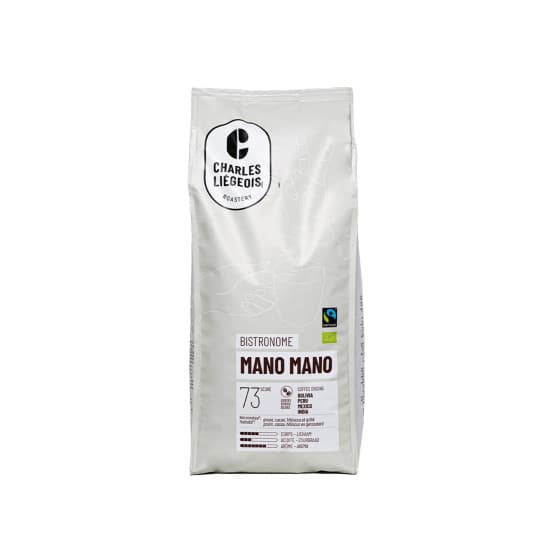 Kaffebönor Charles Liégeois Mano Mano, 1 kg från Charles Liégeois – köp hos Coffee Friend