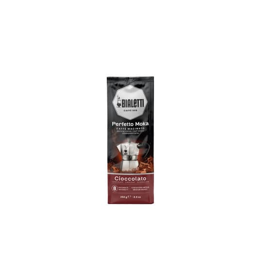 Malt kaffe Bialetti Perfetto Moka Chocolate, 250 g – från Bialetti – 84 kr – hos Coffee Friend