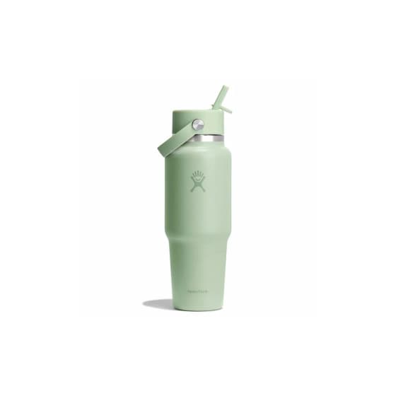 Hydro Flask Wide Mouth Flex Straw Cap Aloe reseflaska, 946 ml från Hydro Flask – köp hos Coffee Friend