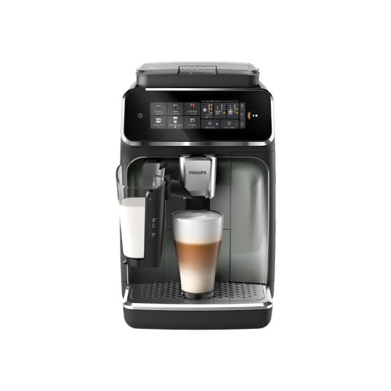 Philips 3300 LatteGo EP3349/70 Helautomatisk kaffemaskin bönor - Svart – från Philips – 5289 kr – hos Coffee Friend