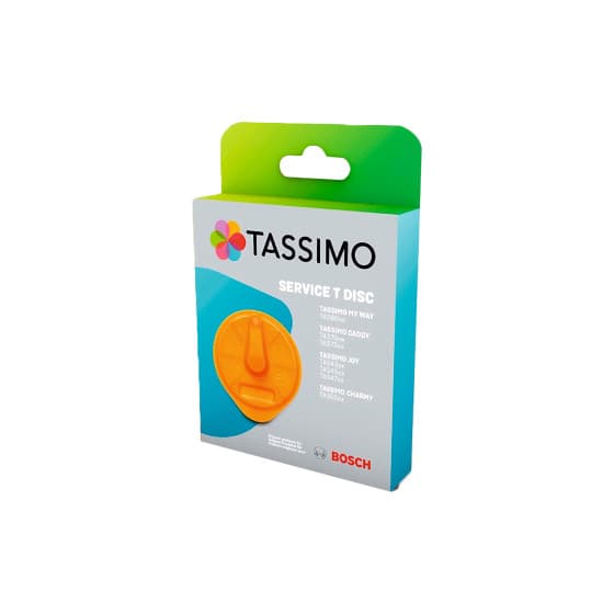 Rengöringsdisk Tassimo T-Disc (orange) (576837) – från Bosch – 100 kr – hos Coffee Friend