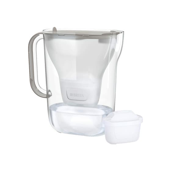 BRITA Style Essential MXPRO LED Vattenfilterkanna, 2,4 l - Beige från Brita – köp hos Coffee Friend