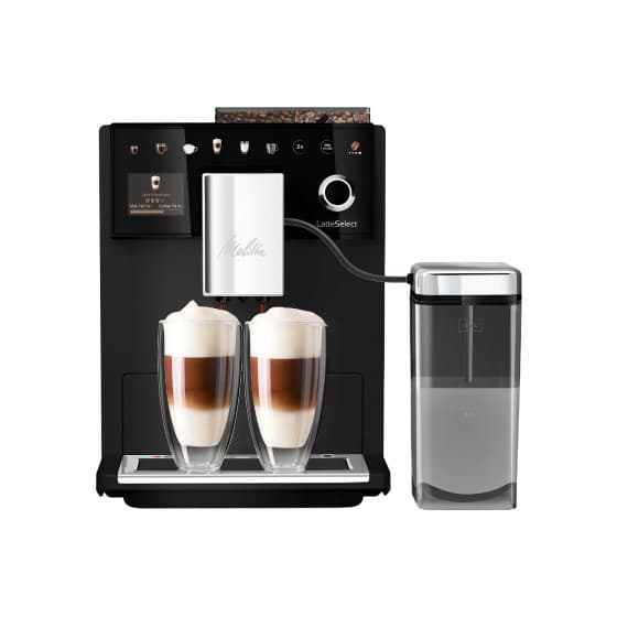 Melitta Latte Select F630-212 Helautomatisk kaffemaskin bönor - Svart – från Melitta – 8200 kr – hos Coffee Friend