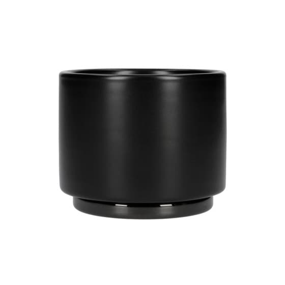 Cappuccino-kopp Fellow Monty Milk Art Matte Black, 190 ml från Fellow – köp hos Coffee Friend