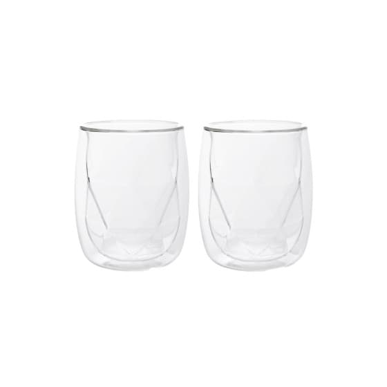 Dubbelväggiga glas Homla CEMBRA MODERN, 2 x 280 ml från Homla – köp hos Coffee Friend
