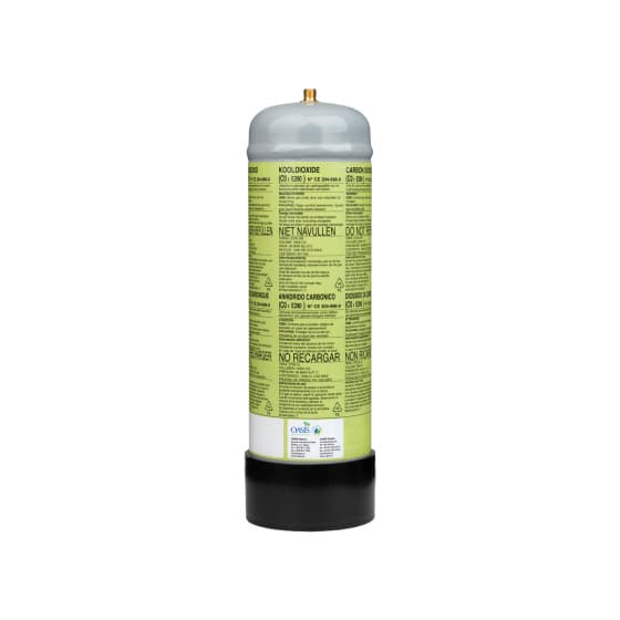 Oasis CO₂-engångscylinder (1,2 kg) – från Oasis – 745 kr – hos Coffee Friend
