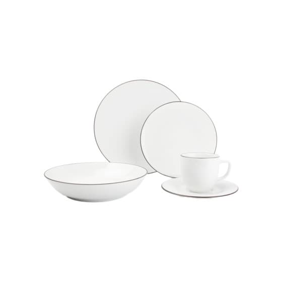 Matservis set Salt&amp;Pepper Puro White, 20 st. från Salt&amp;Pepper – köp hos Coffee Friend