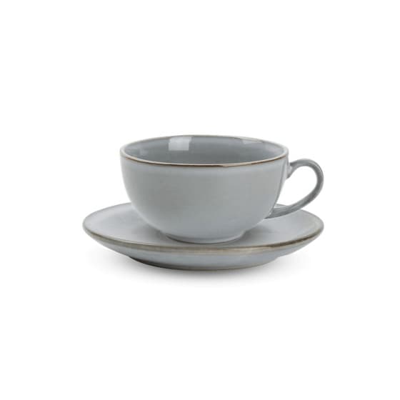Kopp med tefat Salt&amp;Pepper Artisan Blue, 270 ml från Salt&amp;Pepper – köp hos Coffee Friend