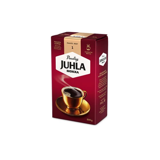 Paulig Juhla Mokka malet kaffe, 500 g – från Paulig – 103 kr – hos Coffee Friend