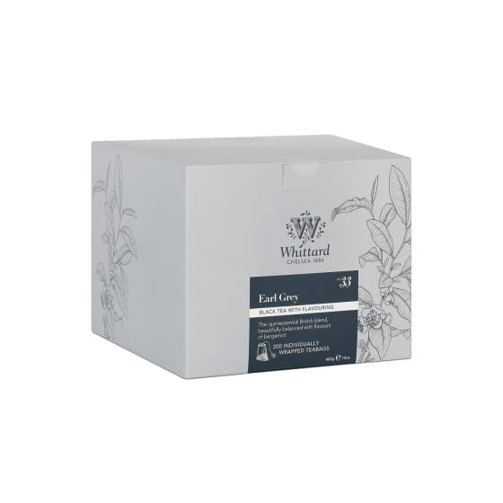 Svart te Whittard of Chelsea Earl Grey, 2 g x 200 st. – från Whittard of Chelsea – 671 kr – hos Coffee Friend