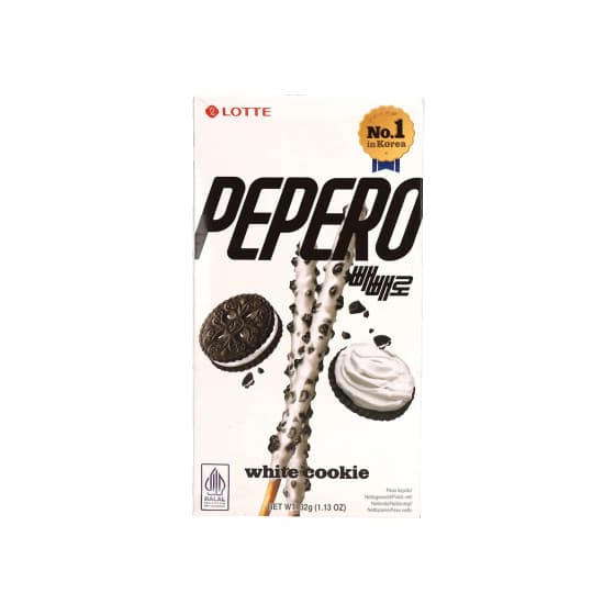 Kakpinnar Pepero White Cookie, 32 g – från Pepero – 17 kr – hos Coffee Friend